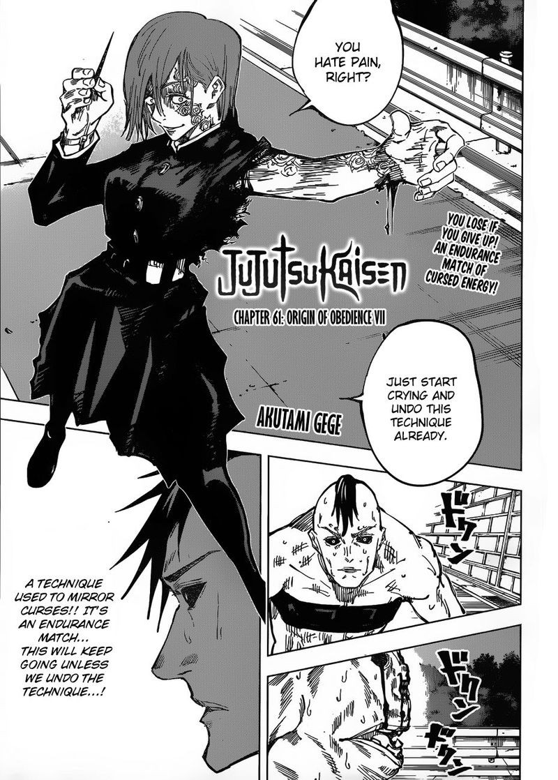 Jujutsu Kaisen Chapter 61 image 01